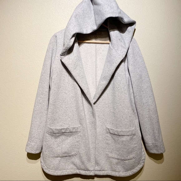 sweatshirt cardigan with pockets
